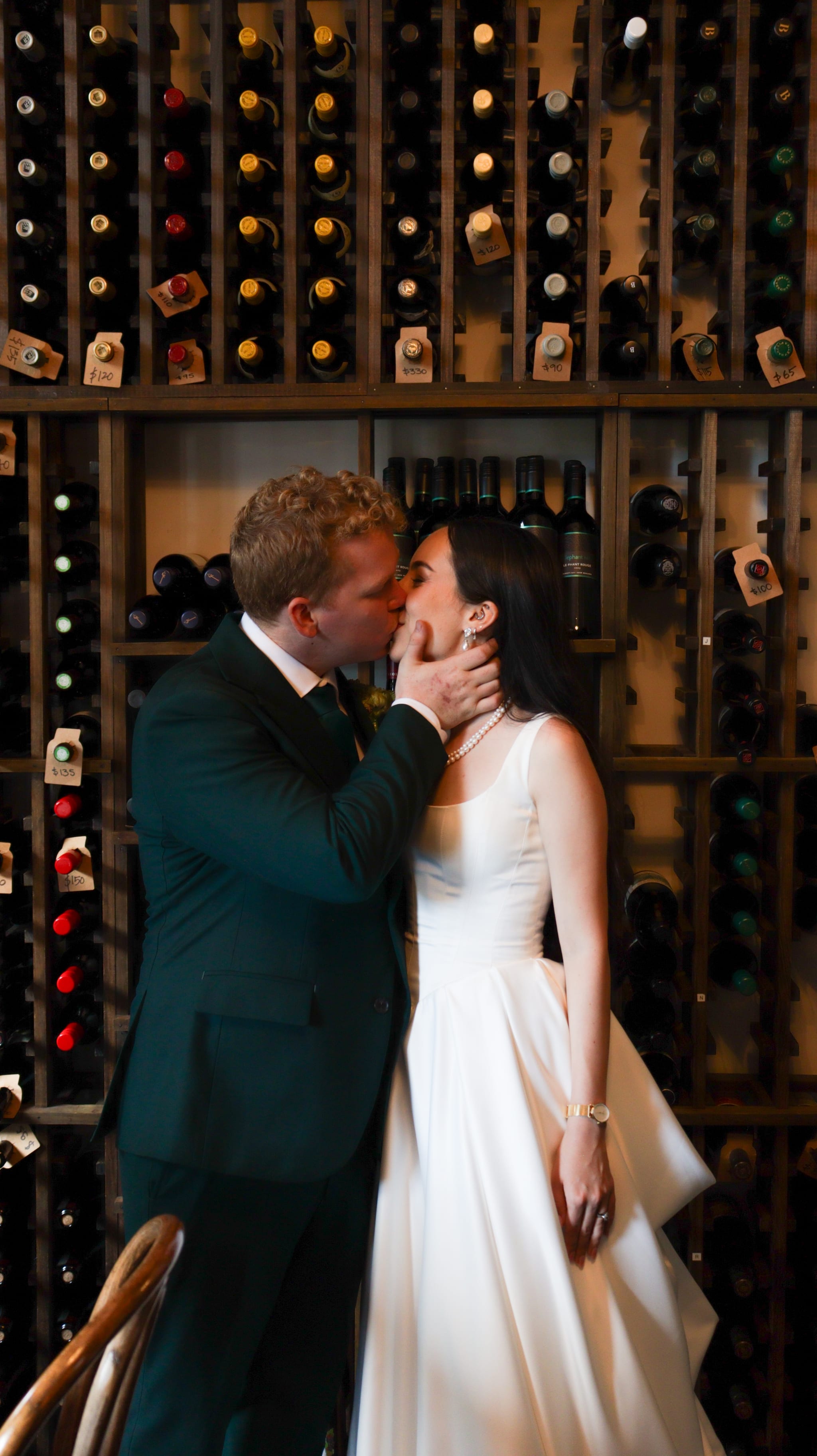 Tiani & Miles wedding photograph
