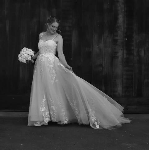 Wife and her dress